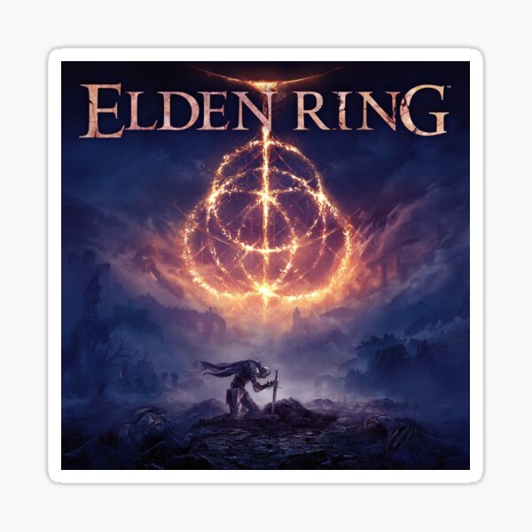 "Elden Ring Cover" Sticker for Sale by True2Form Redbubble