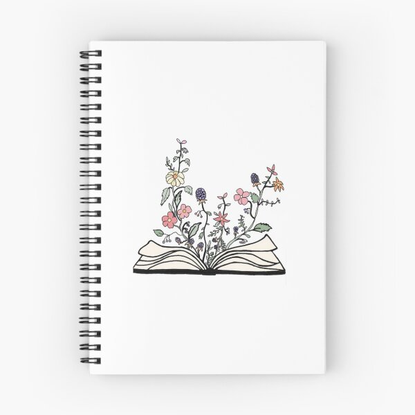 Item preview, Flowers growing books  designed and sold by maaanuu.