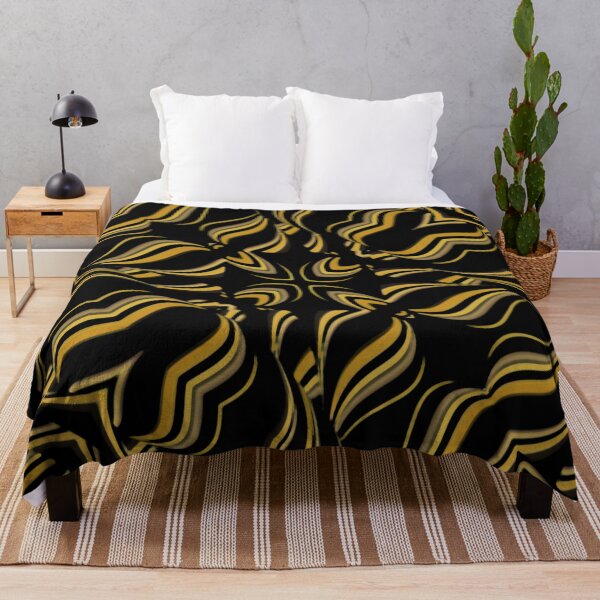 Artikelvorschau, Geometrisches Design in Schwarz und Orange entworfen und verkauft von DFLC Prints.