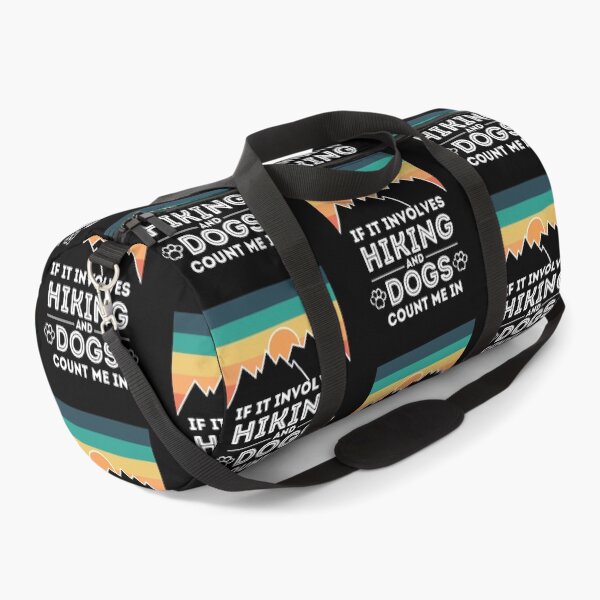 Item preview, If It Involves Hiking And Dogs Count Me In dog and hiking lover matching couple outfits designed and sold by Gold Chicken.