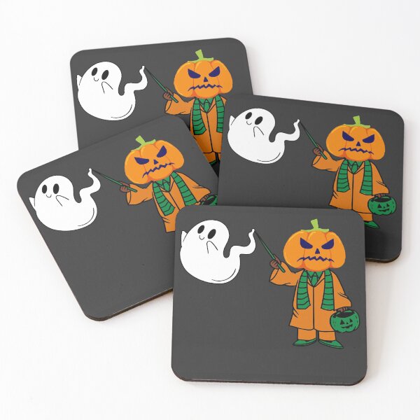 Item preview, Spooky Pumpkin & Happy Ghost designed and sold by CyberPanda93.