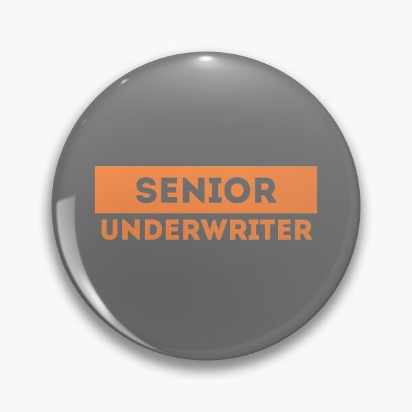 Item preview, Senior Underwriter Orange designed and sold by trendingatees.