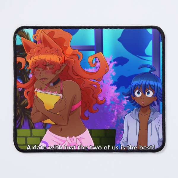 Item preview, Iruma and Ameri Aquarium Date designed and sold by gigidrawz.