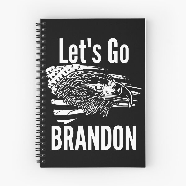 Item preview, Let's Go Brandon US Flag and Bald Eagle Funny Chant designed and sold by CharJens.