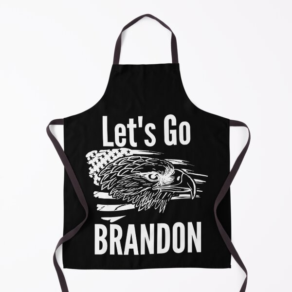 Item preview, Let's Go Brandon US Flag and Bald Eagle Funny Chant designed and sold by CharJens.