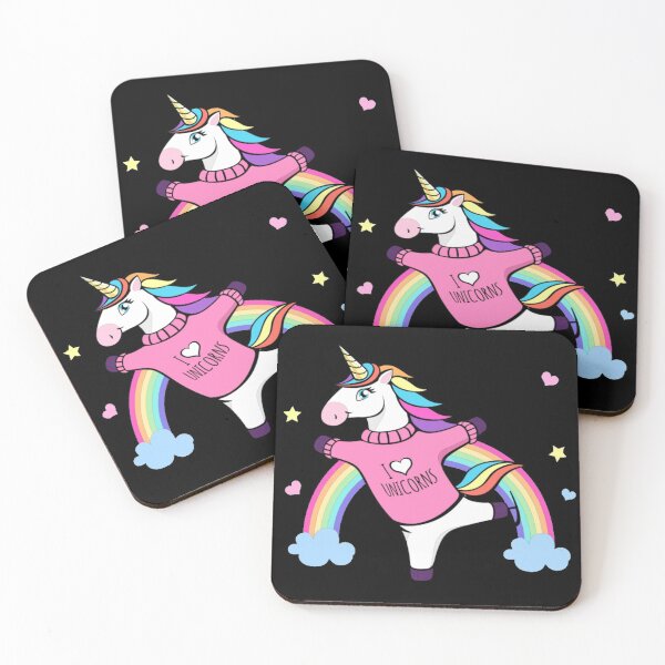 Item preview, I Love Unicorns designed and sold by Paula Helit.