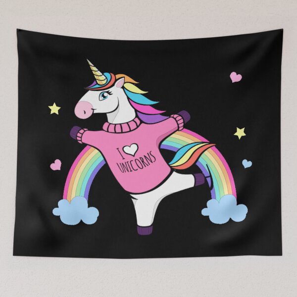 Item preview, I Love Unicorns designed and sold by Paula Helit.