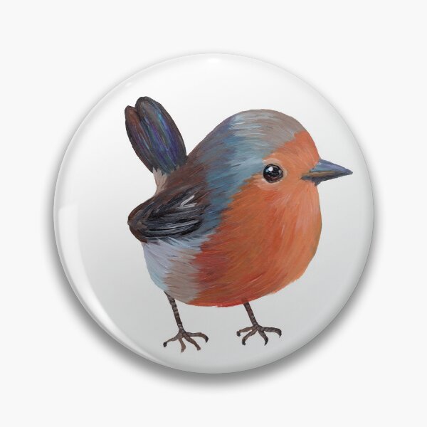 Item preview, Cute English Robin Bird designed and sold by Roy & Tiffany.