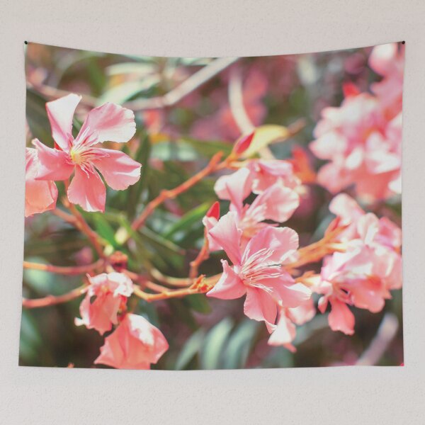 Item preview, Pink Nerium oleander flower designed and sold by lena-maximova.