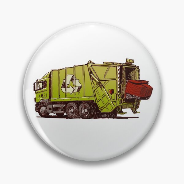 Item preview, Recycling Garbage Truck designed and sold by trucksamuck.
