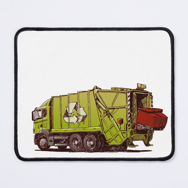 Item preview, Recycling Garbage Truck designed and sold by trucksamuck.