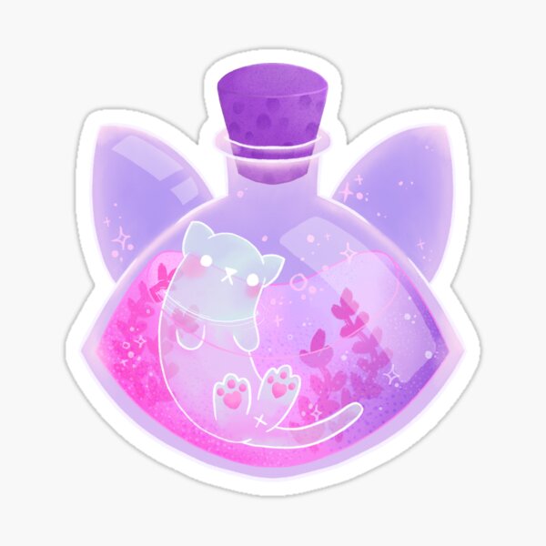 Nine Lives Potion Sticker