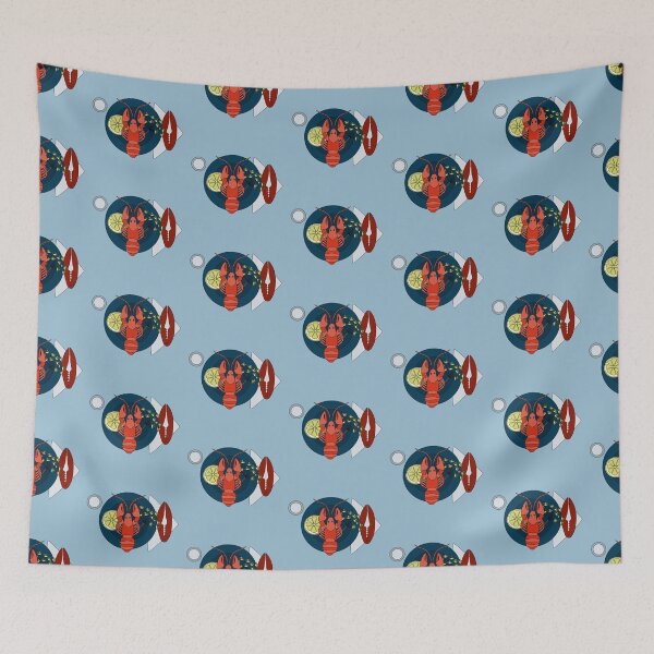 Item preview, Crayfish party pattern designed and sold by EngineerGoC.