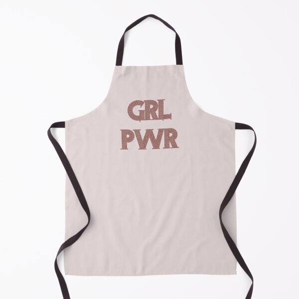 Item preview, Pink metallic embroidery style letters grl pwr Girl Power designed and sold by SparkleandSmile.