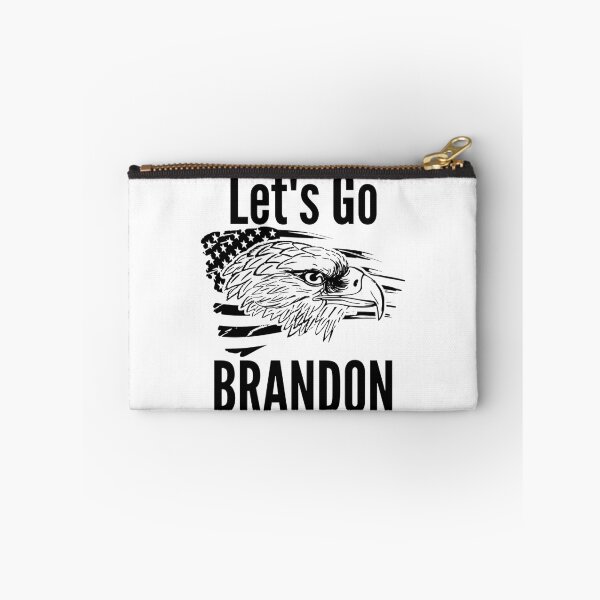Item preview, Let's Go Brandon US Flag and Bald Eagle Funny Chant designed and sold by CharJens.