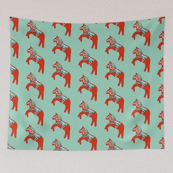 Item preview, Jumping Swedish horse pattern designed and sold by EngineerGoC.
