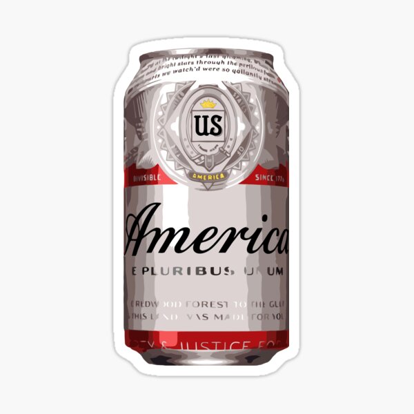 America - Beer Sticker