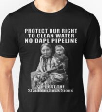 I Stand With Standing Rock Unisex T-Shirt