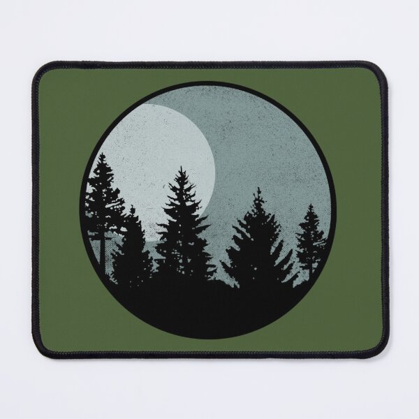 Item preview, Trees and Moon designed and sold by Langadune.