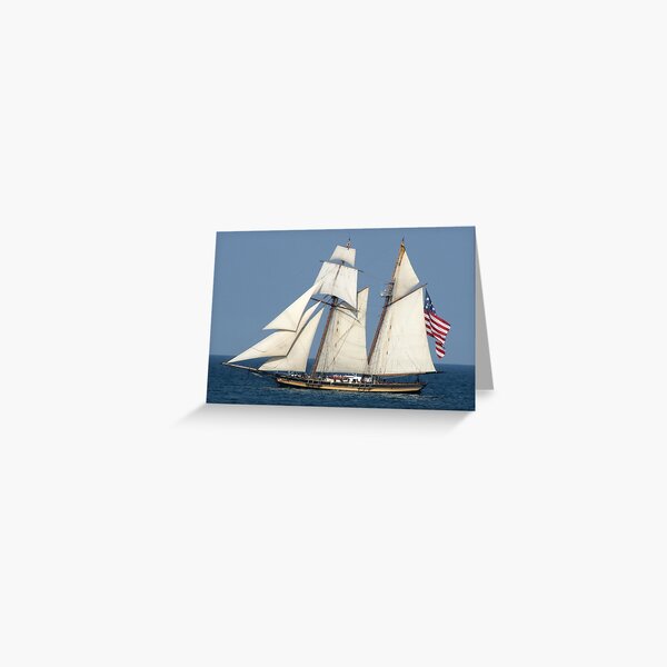 Pride of Baltimore II Greeting Card