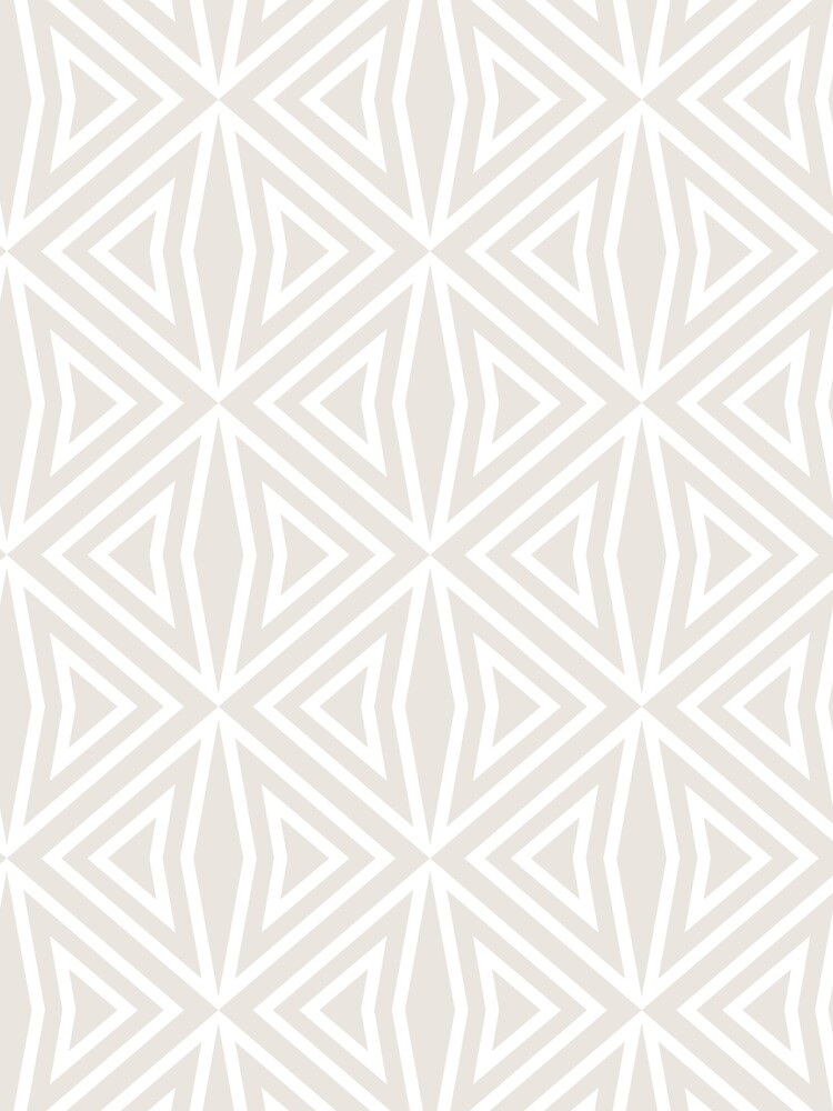 Thumbnail 3 von 3, Tuch, Beige and White Diamond Shape Tile Pattern 3 Pairs HGTV 2022 Popular Color Alabaster HGSW4031 - Colour Trends - Shade - Hue designt und verkauft von ColorOfTheYears.