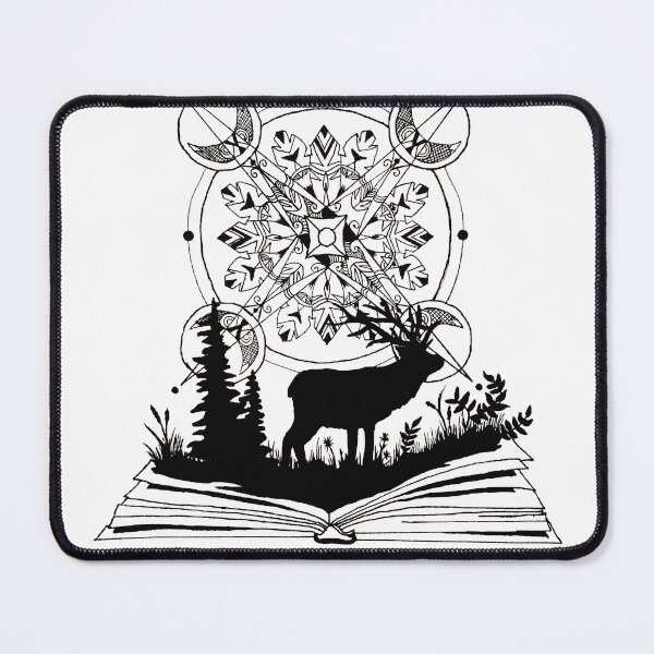 Item preview, ToG Deer Quote Plain (SJM Art Collection) designed and sold by TG-ART-.
