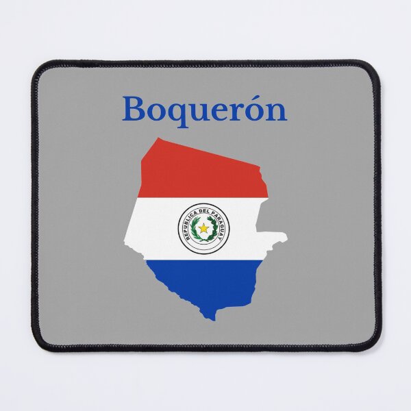 Item preview, Boqueron Department Map design, Paraguay designed and sold by marosharaf.