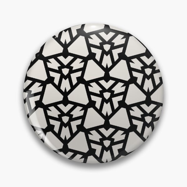 Artikelvorschau, Beige and Black Shield Shape Tile Pattern Pairs HGTV 2022 Popular Color Alabaster HGSW4031 - Colour Trends - Shade - Hue entworfen und verkauft von ColorOfTheYears.