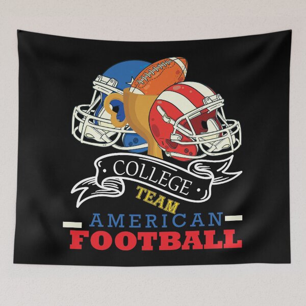 Item preview, College Team American Football - Trendy Sports Design For Sport Lovers designed and sold by Prince - Bestseller ★★★★★.