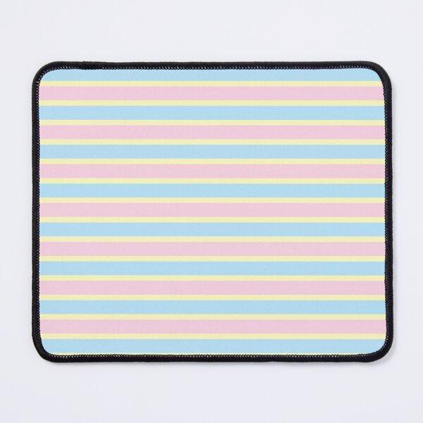 Item preview, Varying Horizontal Stripes - Yellow, Blue and Pink designed and sold by TheFrostedDonut.
