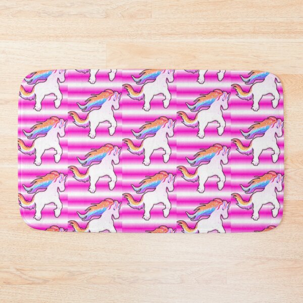 Item preview, Pink And White Unicorn Pattern designed and sold by Zareen Sayyed.