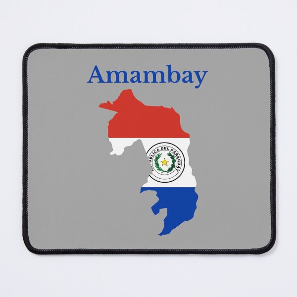 Item preview, Amambay Department Map design, Paraguay designed and sold by marosharaf.