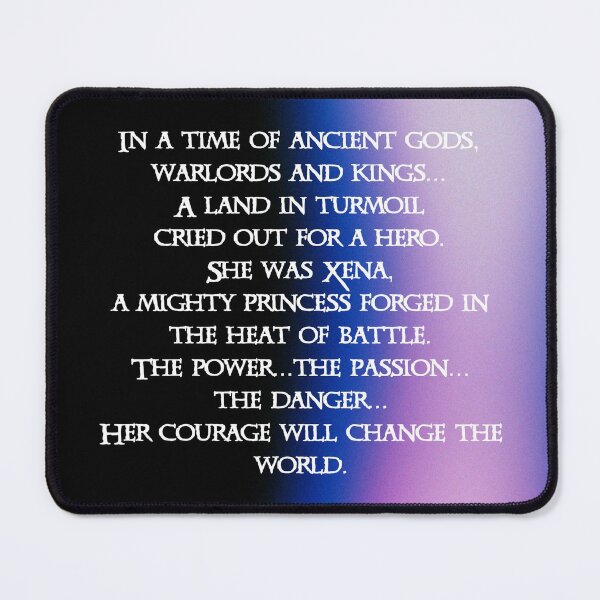 Item preview, Xena Theme Song designed and sold by Cuttintees.