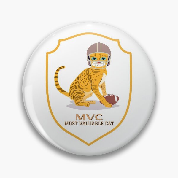 Item preview, Football Cat - MVC designed and sold by TreasureTime.
