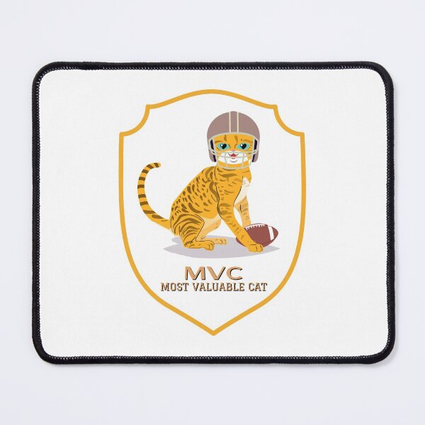 Item preview, Football Cat - MVC designed and sold by TreasureTime.