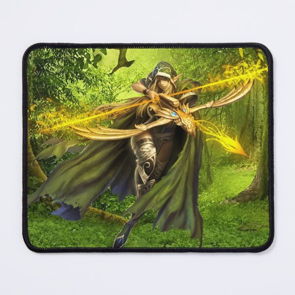 Item preview, Elf archer in the fantasy forest designed and sold by brendanre.