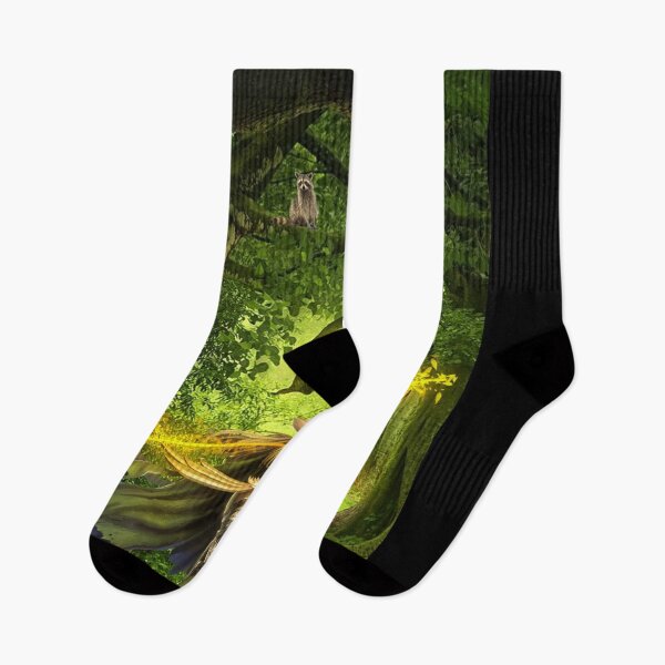 Item preview, Elf archer in the fantasy forest designed and sold by brendanre.