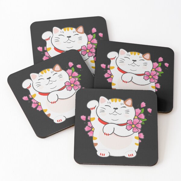 Item preview, Maneki-Neko - Japanese Waving cat designed and sold by Auntbee63.