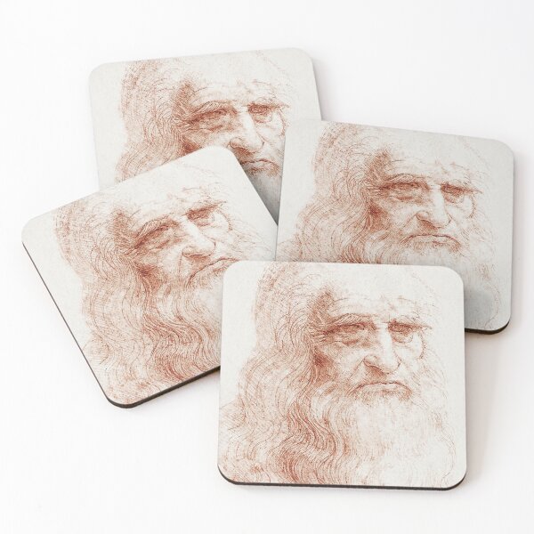 Item preview, Leonardo self portrait designed and sold by tony4urban.
