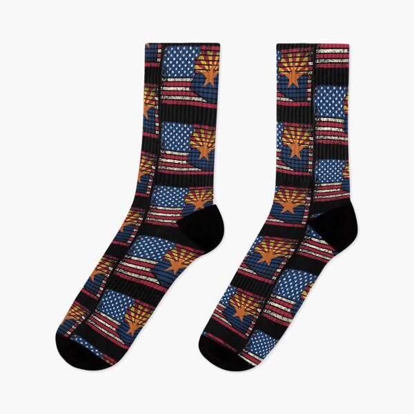 Item preview, Distressed Love Arizona USA Flag designed and sold by RiffXS.