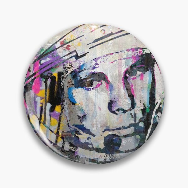 Item preview, FIRST MAN IN SPACE YURI GARGARIN - Pop Art Painting designed and sold by Stephen Chambers / The Pop Art Factory.