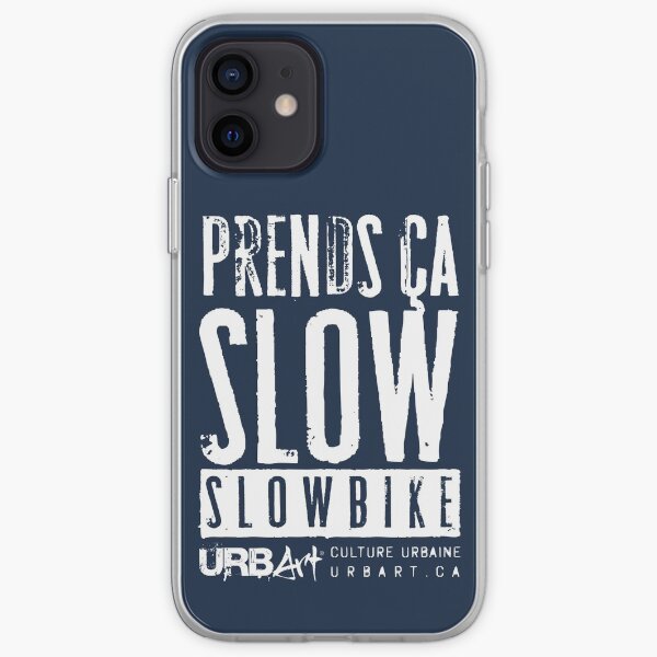 UrbArt® - Slow Bike-01 Coque souple iPhone