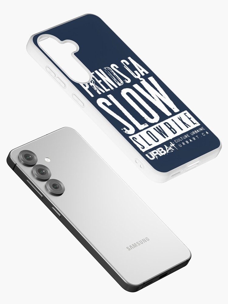 Thumbnail 2 of 4, Samsung Galaxy Phone Case, UrbArt® - Slow Bike-01 designed and sold by UrbArt.