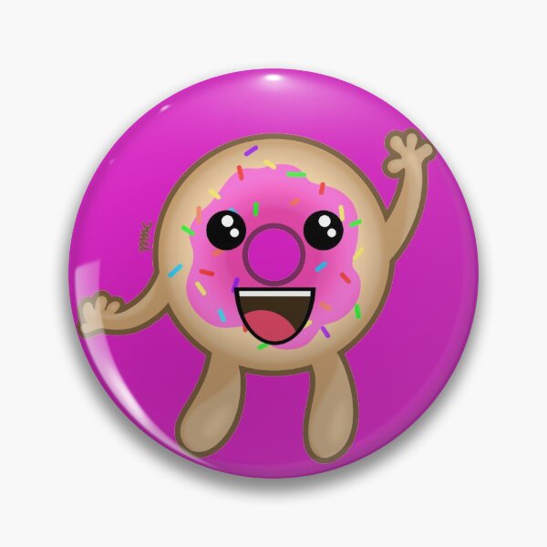 Item preview, Waving Pink Donut designed and sold by IgniteWithin.