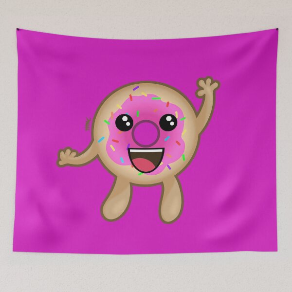 Item preview, Waving Pink Donut designed and sold by IgniteWithin.