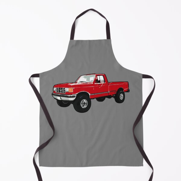 Item preview, Red 80s 90s 4x4 F Truck designed and sold by CoolRide.