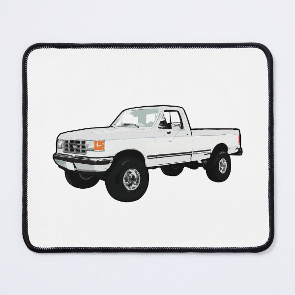 Item preview, White & Grey 80s 90s 4x4 F Truck designed and sold by CoolRide.
