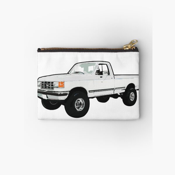 Item preview, White & Grey 80s 90s 4x4 F Truck designed and sold by CoolRide.