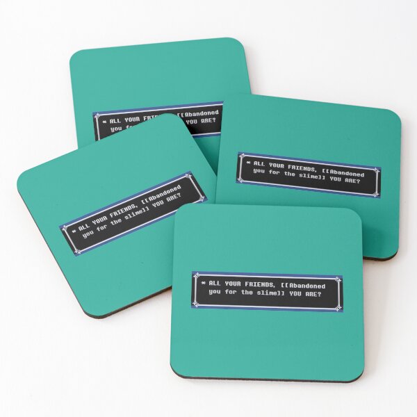 Item preview, Spamton quote - ALL YOUR FRIENDS [[Abandoned you for the slime]] YOU ARE   designed and sold by mumdropshop.