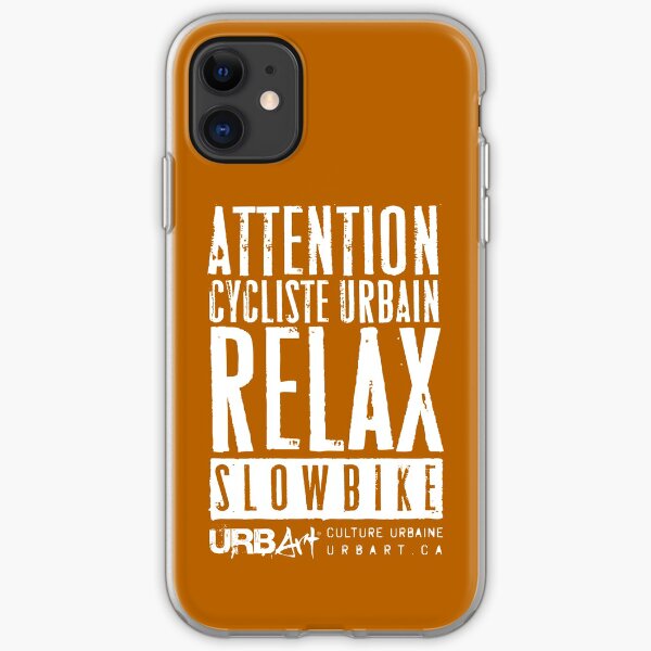 UrbArt® - Slow Bike-02 iPhone Soft Case
